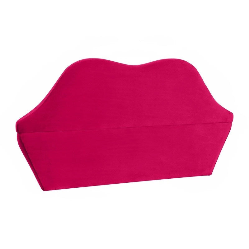 Canapé Lips Velvet - 67,7 cm (L) x 29,1 cm (P) x 36 cm (H)