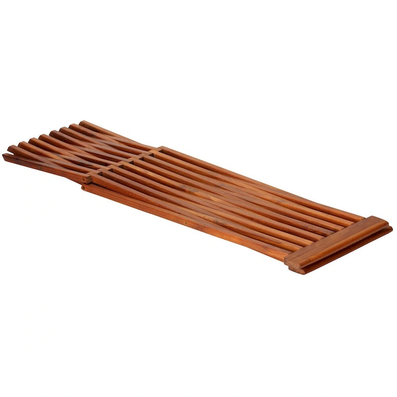 Table d'appoint pliante en teck Bare Decor Taj