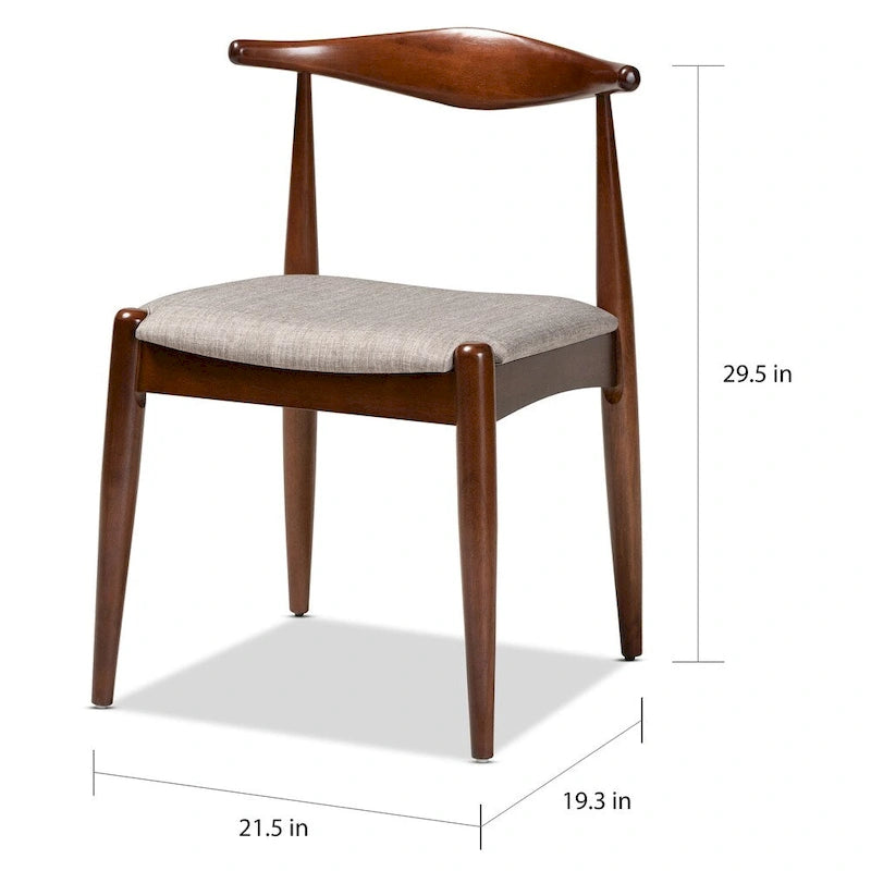 Ensemble de salle à manger moderne rembourré Carson Carrington Jula, 6 pièces