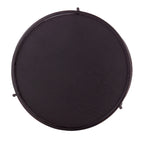 Table d'appoint ronde Vaquero de style moderne avec étagère en bois de SEI Furniture