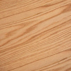 Table d'appoint ronde Vaquero de style moderne avec étagère en bois de SEI Furniture