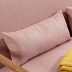 Fauteuil d'appoint moderne Ebello en bois massif