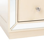 Commode à trois tiroirs miroir SAFAVIEH Amey