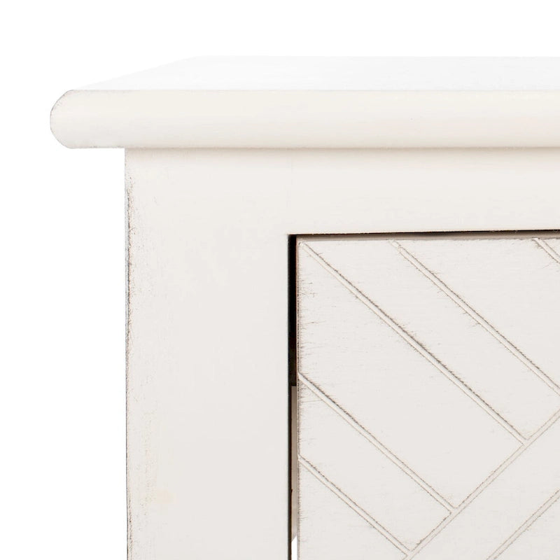 Console SAFAVIEH Jeanie à 3 tiroirs et étagère inférieure - 120 cm L x 33 cm l x 75 cm H