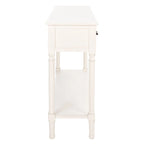 Console SAFAVIEH Jeanie à 3 tiroirs et étagère inférieure - 120 cm L x 33 cm l x 75 cm H