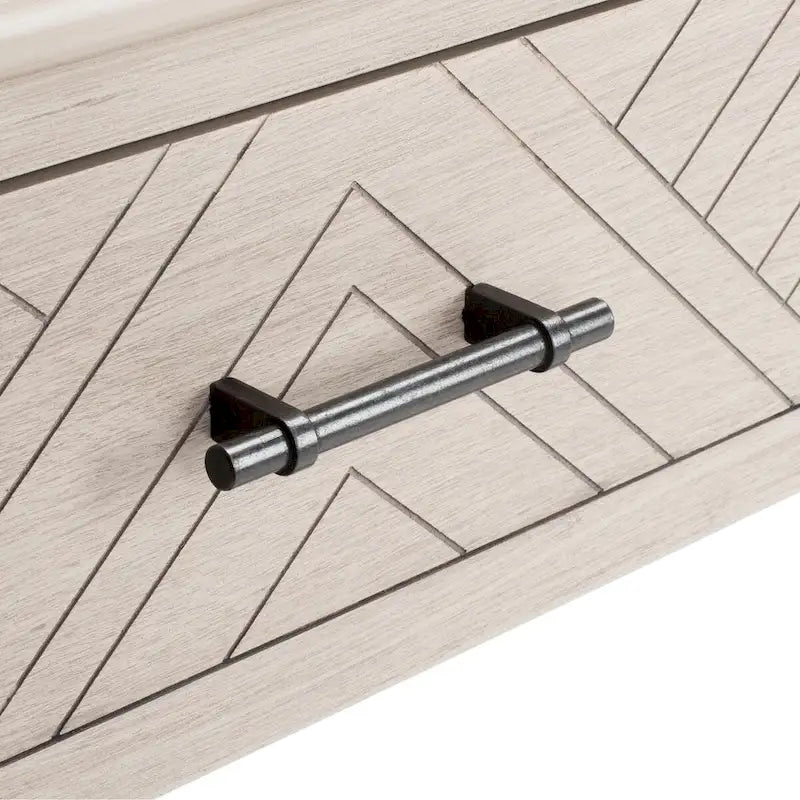 Console SAFAVIEH Jeanie à 3 tiroirs et étagère inférieure - 120 cm L x 33 cm l x 75 cm H