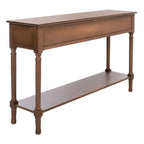 Console SAFAVIEH Jeanie à 3 tiroirs et étagère inférieure - 120 cm L x 33 cm l x 75 cm H