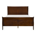 Monty Brown Cherry Sleigh Bed
