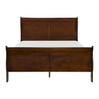 Monty Brown Cherry Sleigh Bed