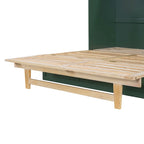 Lit escamotable pleine grandeur avec grands tiroirs pour chambre à coucher