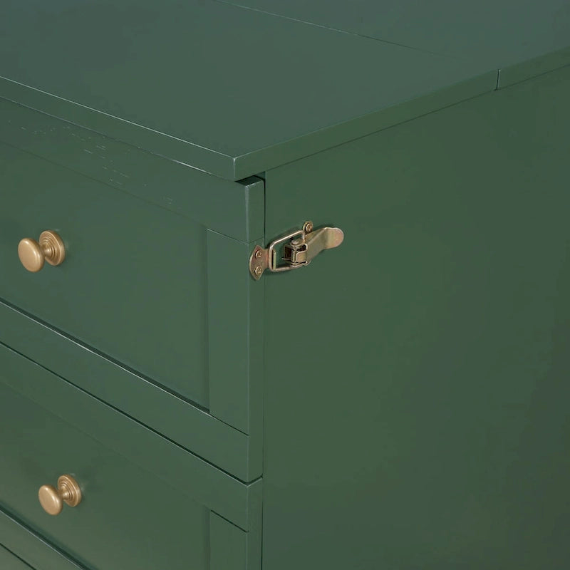 Lit escamotable pleine grandeur avec grands tiroirs pour chambre à coucher