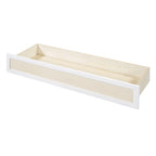 Lit escamotable pleine grandeur avec grands tiroirs pour chambre à coucher