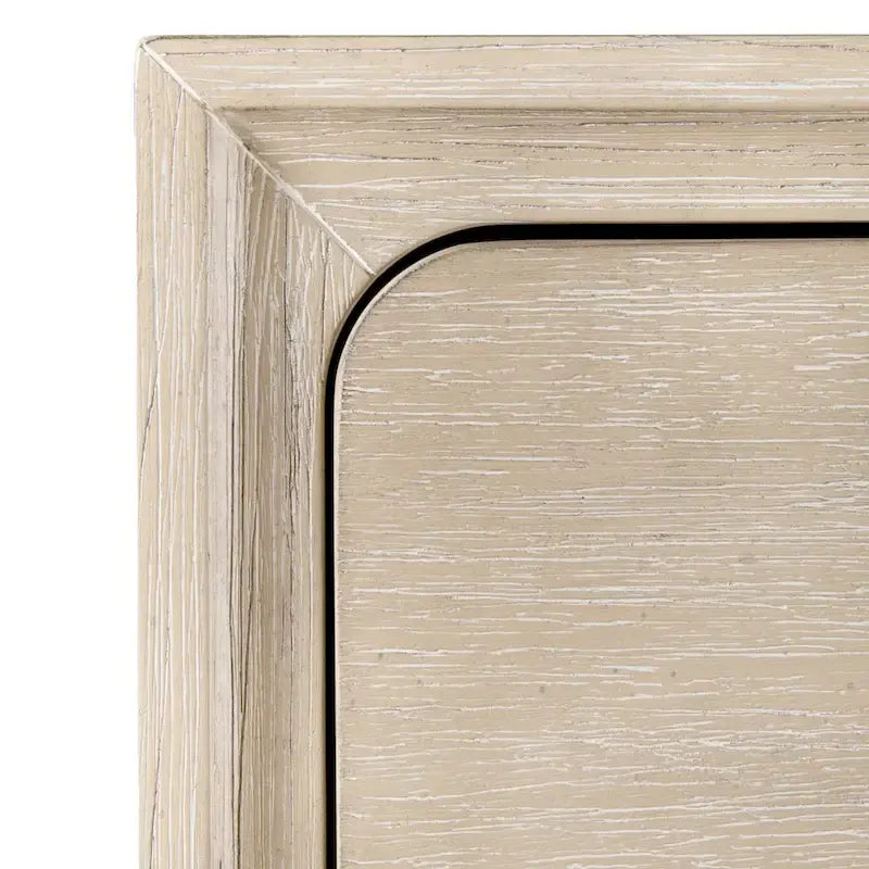 Ensemble de chambre à coucher Furniture of America Drayden Transitional en chêne massif, comprenant une commode 3 pièces et 2 tables de chevet.