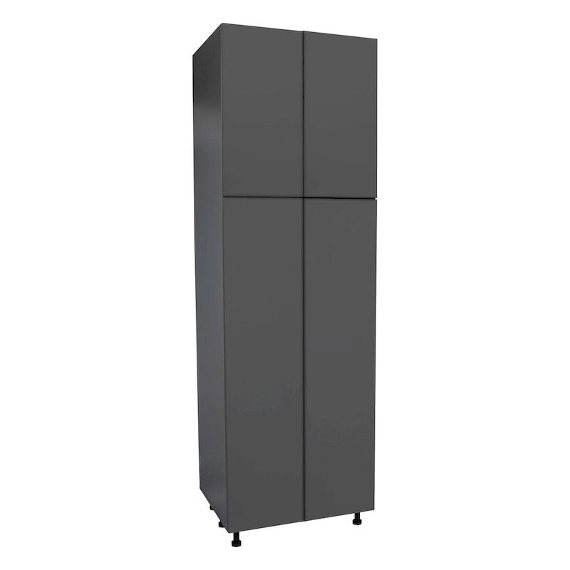 Armoire utilitaire 24 x 84 - Quatre portes - Grise - 24 x 84 x 23 3/8