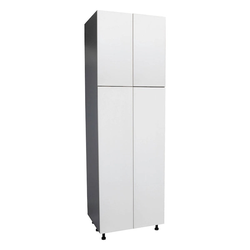 Armoire utilitaire 24 x 84 - Quatre portes - Grise - 24 x 84 x 23 3/8
