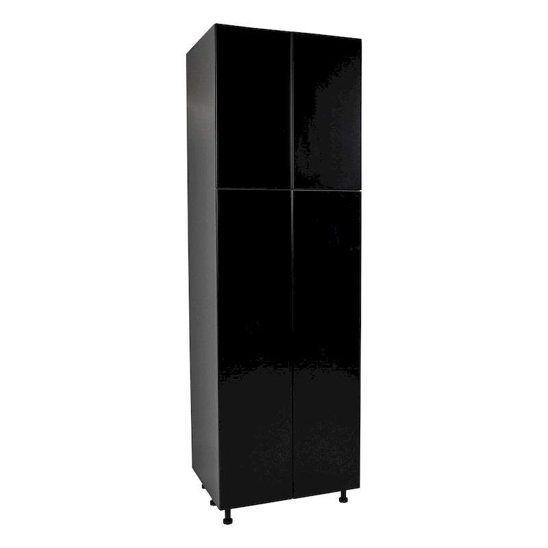 Armoire utilitaire 24 x 84 - Quatre portes - Grise - 24 x 84 x 23 3/8