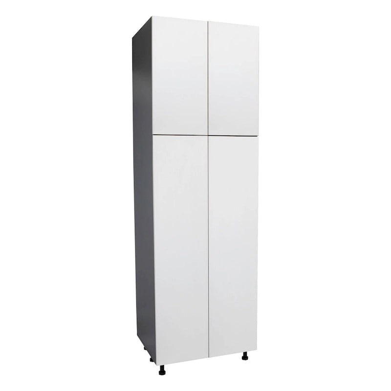Armoire utilitaire 24 x 84 - Quatre portes - Grise - 24 x 84 x 23 3/8