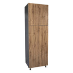 Armoire utilitaire 24 x 84 - Quatre portes - Grise - 24 x 84 x 23 3/8