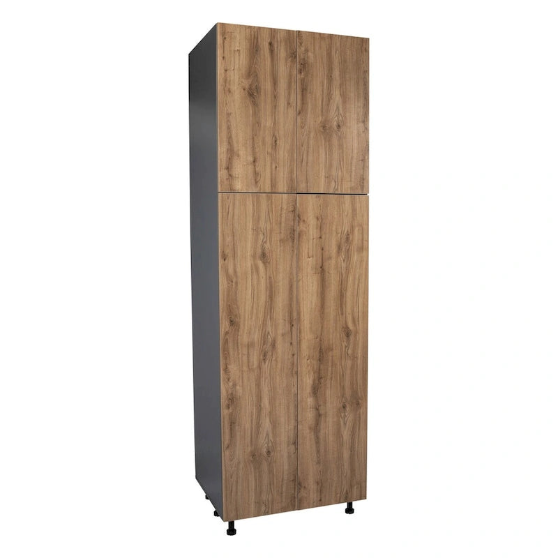 Armoire utilitaire 24 x 84 - Quatre portes - Grise - 24 x 84 x 23 3/8