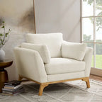 VANOMi 41.7 Modern Flared Arm Accent Chair