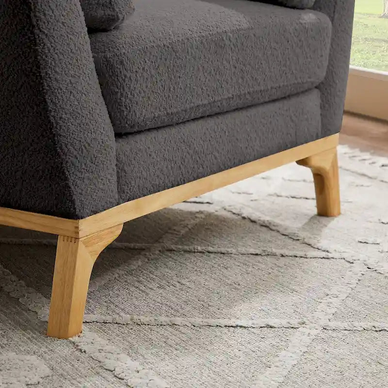 Fauteuil d'appoint moderne à accoudoirs évasés VANOMi 41.7