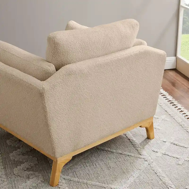 Fauteuil d'appoint moderne à accoudoirs évasés VANOMi 41.7
