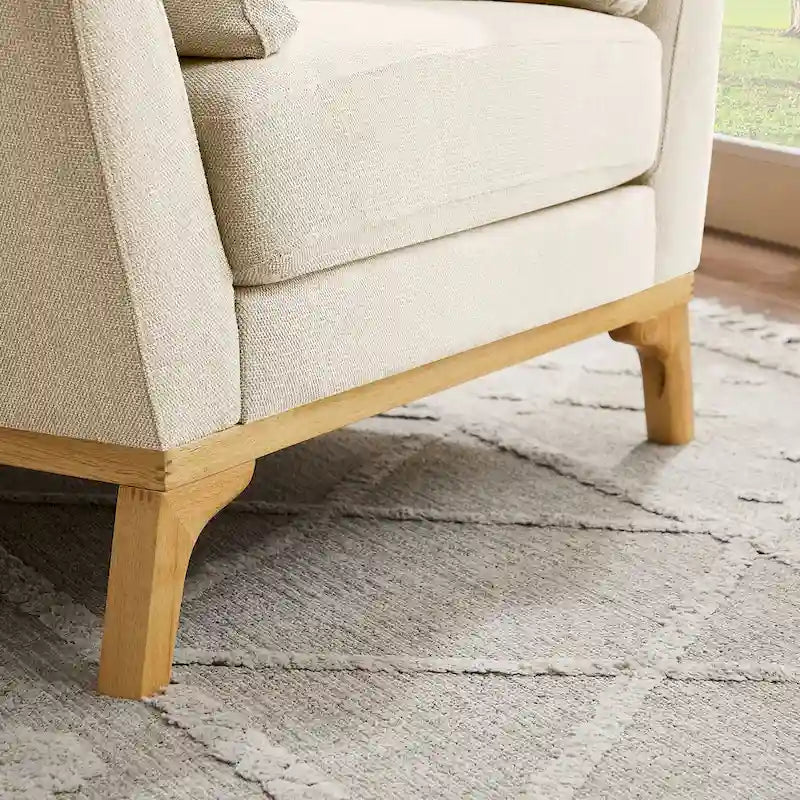 Fauteuil d'appoint moderne à accoudoirs évasés VANOMi 41.7