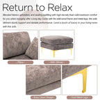 Canapé sectionnel Kata 115 avec Ottoman