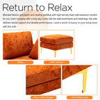 Canapé sectionnel Kata 115 avec Ottoman