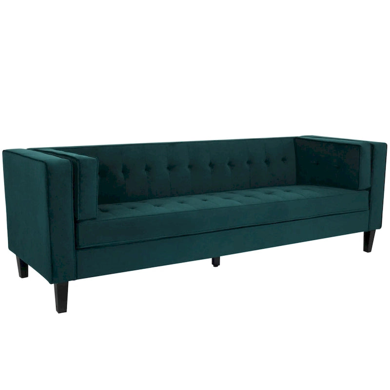 Canapé 3 places Viola Velvet Cushion de Christopher Knight Home