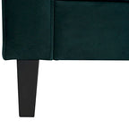 Canapé 3 places Viola Velvet Cushion de Christopher Knight Home