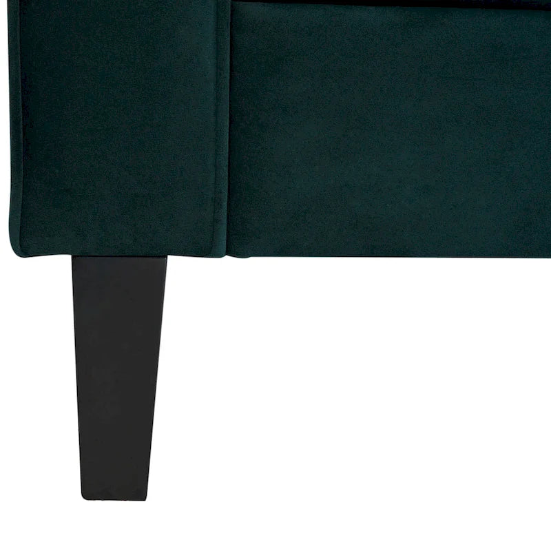 Canapé 3 places Viola Velvet Cushion de Christopher Knight Home