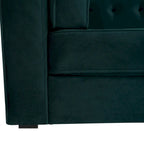 Canapé 3 places Viola Velvet Cushion de Christopher Knight Home