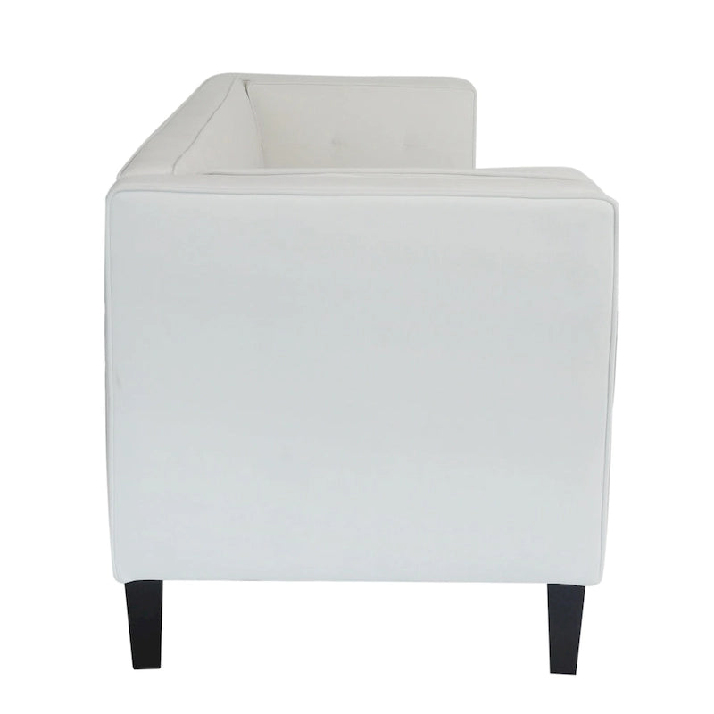 Canapé 3 places Viola Velvet Cushion de Christopher Knight Home