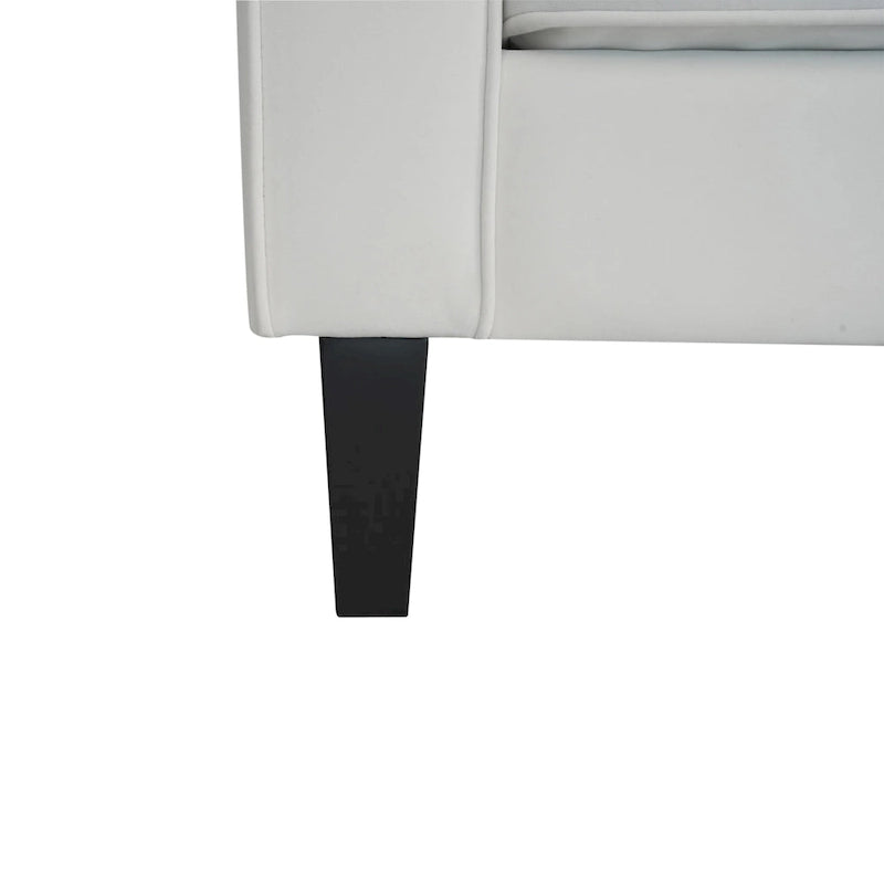 Canapé 3 places Viola Velvet Cushion de Christopher Knight Home