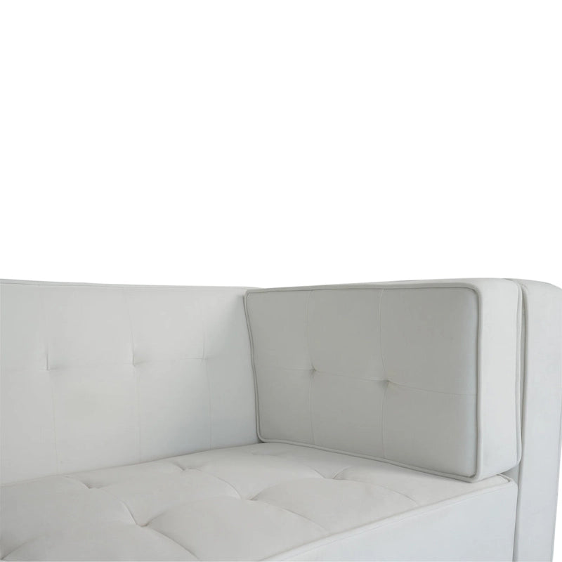 Canapé 3 places Viola Velvet Cushion de Christopher Knight Home