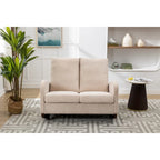 Fauteuil à bascule rembourré style moderne du milieu du siècle, grand fauteuil à oreilles pour salon