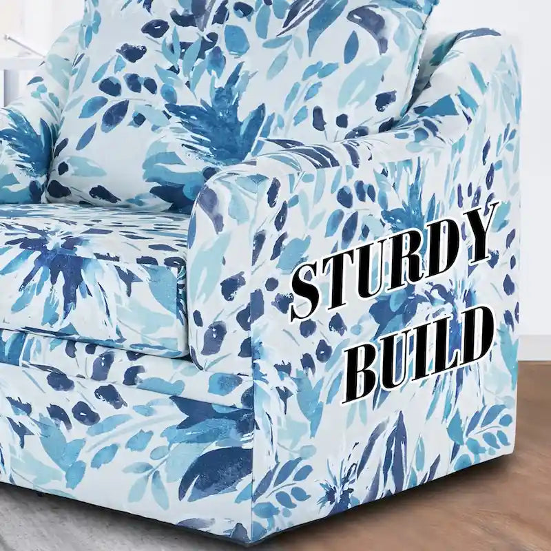 Fauteuil pivotant Anatasia à dossier coussin, New Classic Furniture, fabriqué aux États-Unis