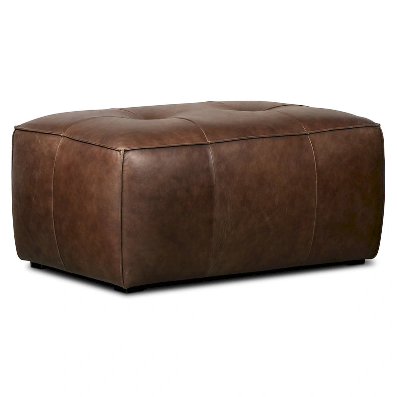 Pouf en polyéthylène et écorce