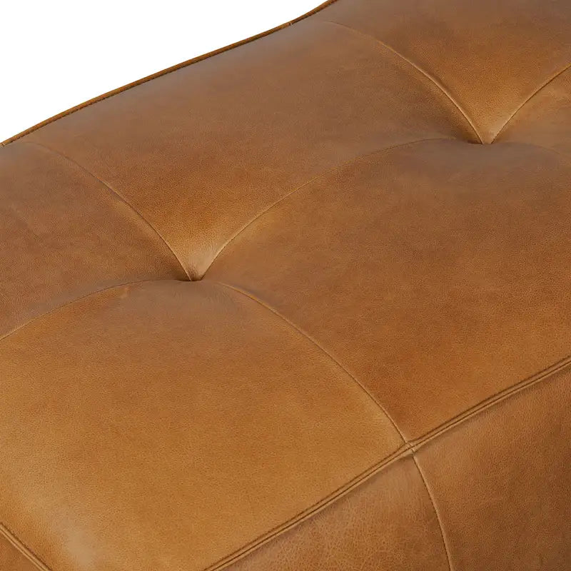 Pouf en polyéthylène et écorce