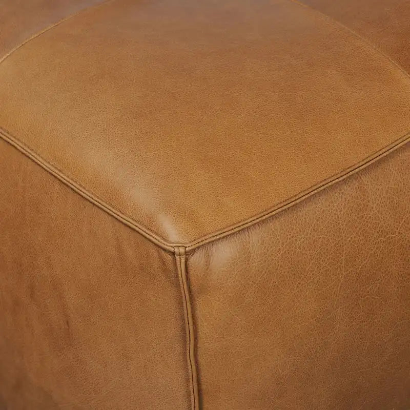 Pouf en polyéthylène et écorce