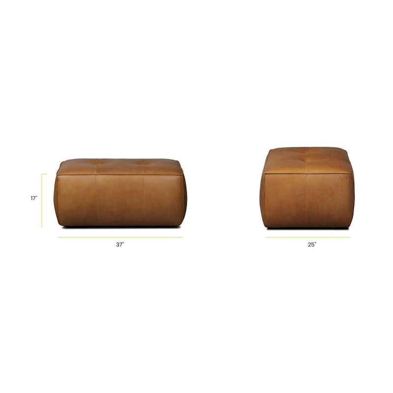 Pouf en polyéthylène et écorce
