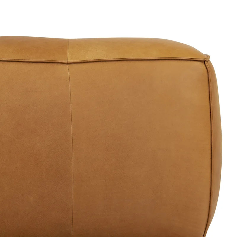 Pouf en polyéthylène et écorce