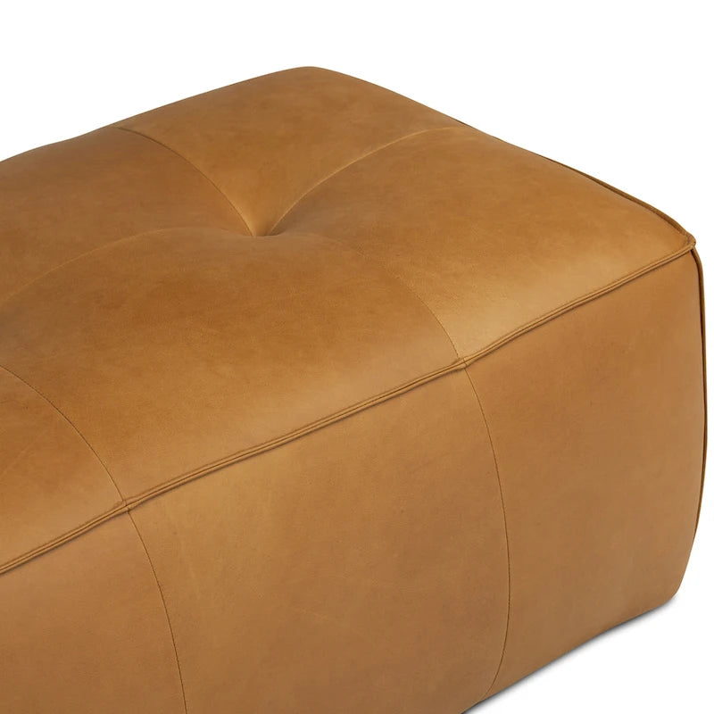 Pouf en polyéthylène et écorce