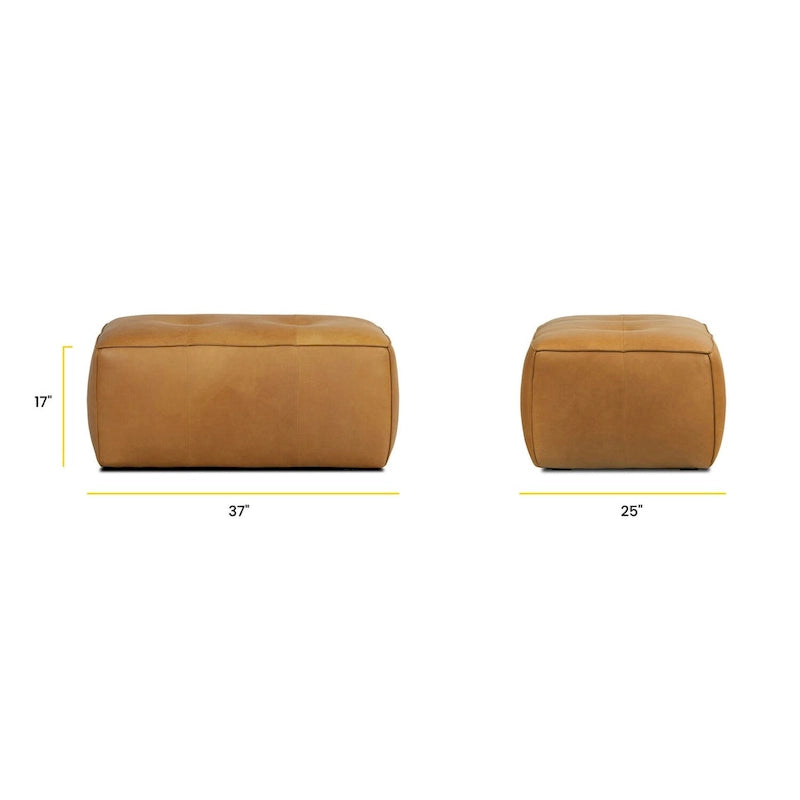 Pouf en polyéthylène et écorce