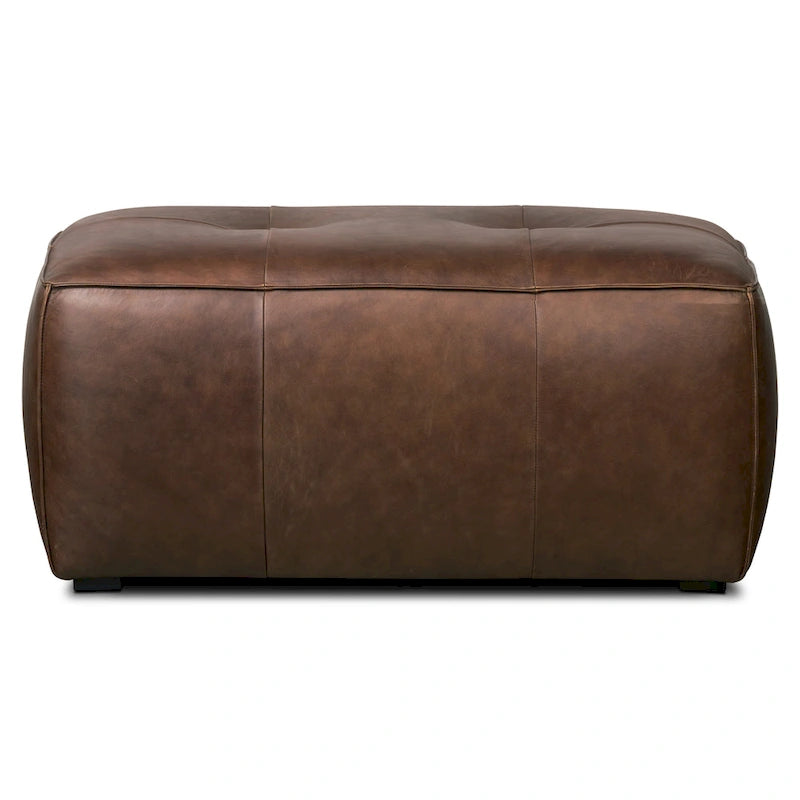 Pouf en polyéthylène et écorce