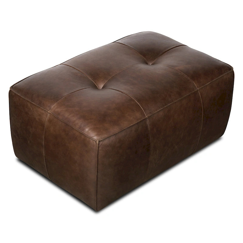 Pouf en polyéthylène et écorce