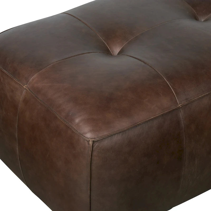 Pouf en polyéthylène et écorce