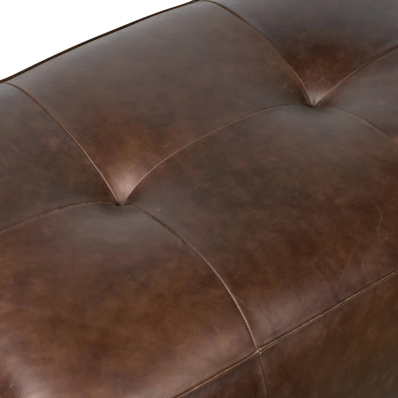 Pouf en polyéthylène et écorce