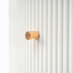 Table basse ronde moderne de 31,5 cm avec grand tiroir de rangement